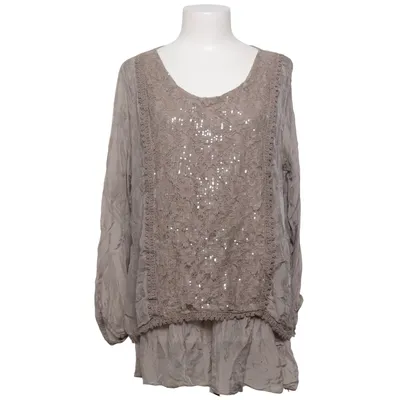 Top (Grijs) van Mirelle Elastaan, Zijde, Viscose