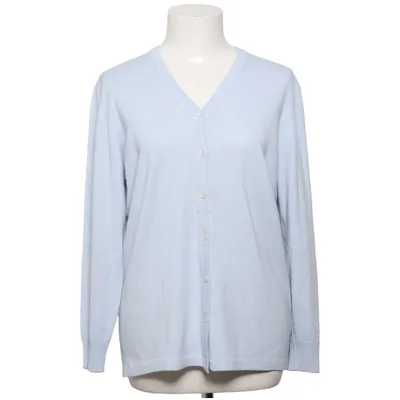 Cardigan (Blauw) van Marco Pecci Acryl, Merinowol