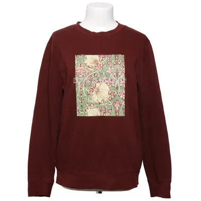 Collegetröja (Röd, Flerfärgad) från Morris & Co x H&M Bomull, Polyester