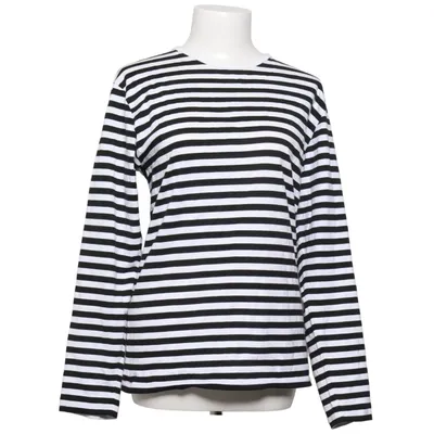 Långärmad t-shirt (Svart, Vit) från Marimekko Bomull