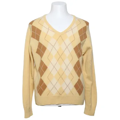 Pullover (Gul, Brun, Vit) från Alan Paine Ull