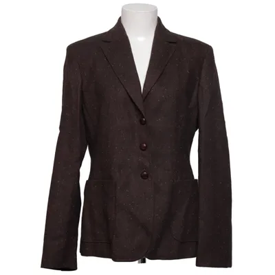 Blazer (Brun) fra Caractère Elastan, Polyester, Uld