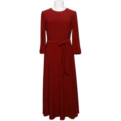 Långklänning (Röd) från Lauren Ralph Lauren Elastan, Polyester