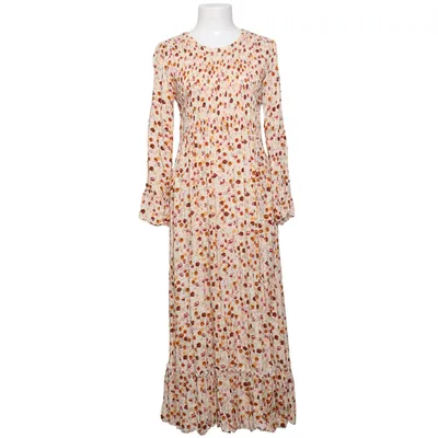 Robe longue (Beige, Multicolore) de Giovanni
