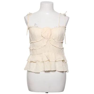 Débardeur (Blanc) de Zara Coton, Modal