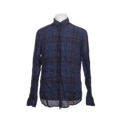 Skjorta (Blå, Brun) från Massimo Dutti Linne