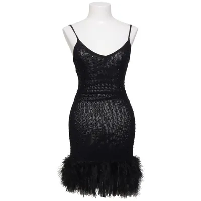Cocktail dress (Black) from Miss Selfridge Elastane, Nylon, Polyester