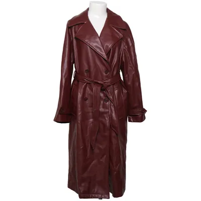 Trenchcoat (Rood) van Stradivarius Polyurethaan