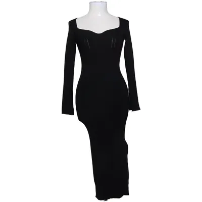 Maxi jurk (Zwart) van GiorGia Polyamide, Viscose