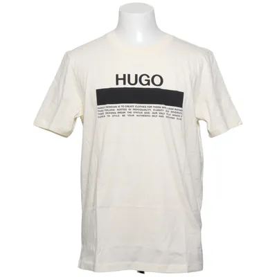 T-shirt (Wit) van Hugo Boss Katoen, Elastaan