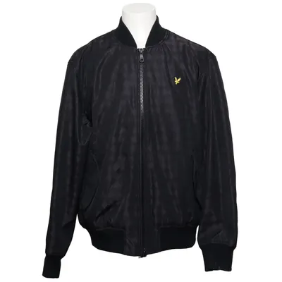Bomber jacket (Black) from Lyle & Scott Elastane, Polyester