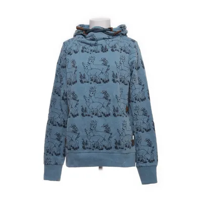 Huvtröja (Blå, Flerfärgad) från Naketano Bomull, Polyester