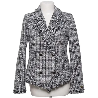 Blazer (Sort, Hvid) fra Chiara Forthi Exclusive Polyester