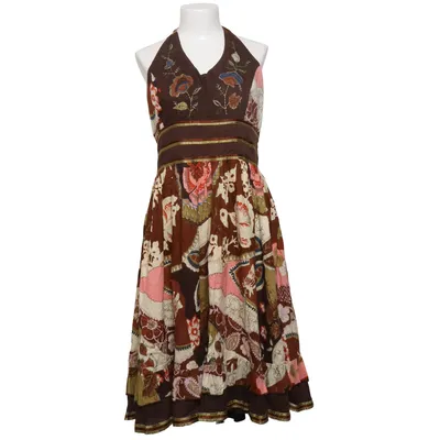 Dress (Brown, Multicolored) from Boutique Collection