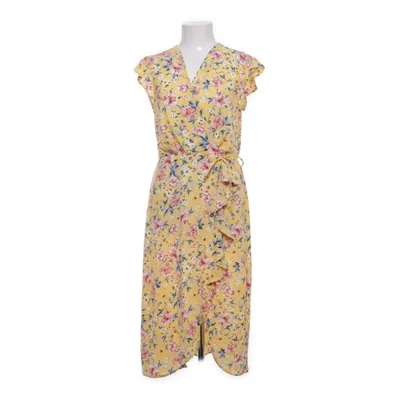 Omlottklänning (Gul, Flerfärgad) från Monteau Elastan, Polyester