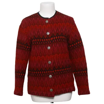 Cardigan (Rouge, Rose, Multicolore) de Iceland Laine