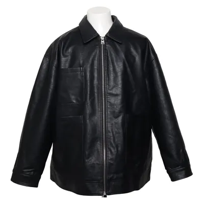 Jacka (Svart) från Topshop Polyester, Bomull, Viskos