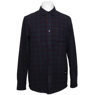 Flanellen overhemd (Blauw, Groen, Rood) van Wemoto Polyester, Wol