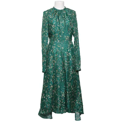Jurk (Groen, Meerkleurig) van H&M Conscious Collection Exclusive Polyester, Zijde