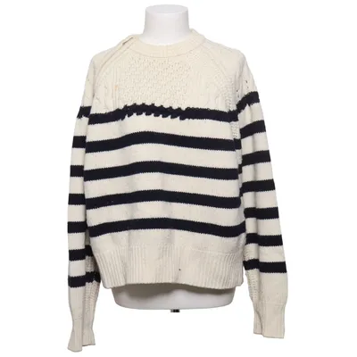 Sweater (Hvid, Blå) fra Ba&sh Uld