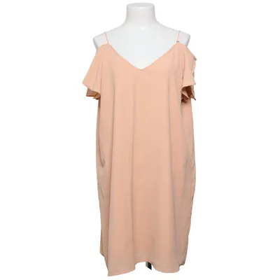 Jurk (Beige) van VILA Clothes Elastaan, Polyester
