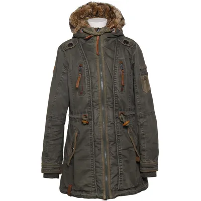 Parkas (Grön) från Naketano Akryl, Bomull, Polyamid, Polyester