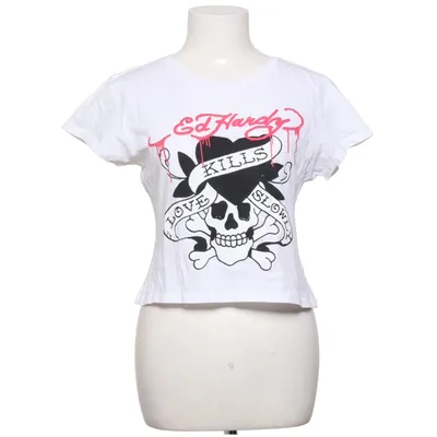 T-shirt (Vit, Flerfärgad) från Ed Hardy Bomull