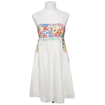 Jurk (Wit, Meerkleurig) van The Garden Collection by H&M Organisch katoen
