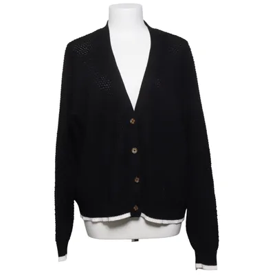 Cardigan (Zwart) van Soyaconcept Acryl, Organisch katoen