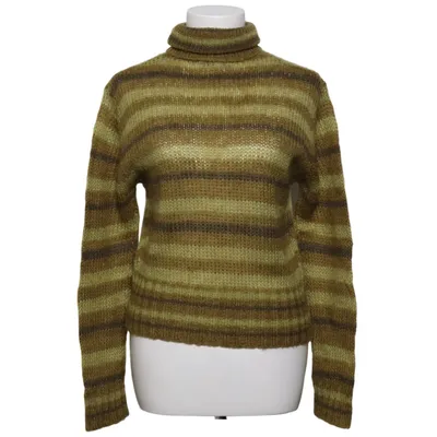 Turtleneck (Grøn, Brun) fra Reflex Akryl, Mohair