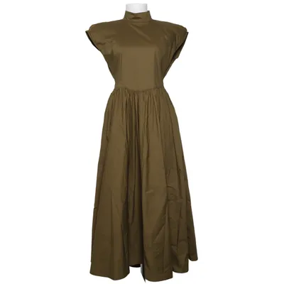 Dress (Brown) from Gestuz Organic cotton