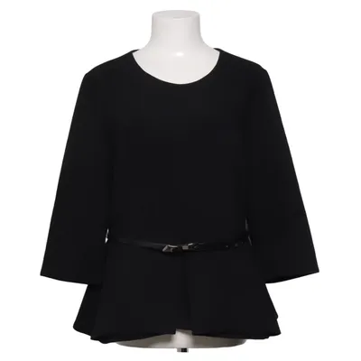 Slå-om top (Sort) fra Tiffi Elastan, Polyester, Viscose