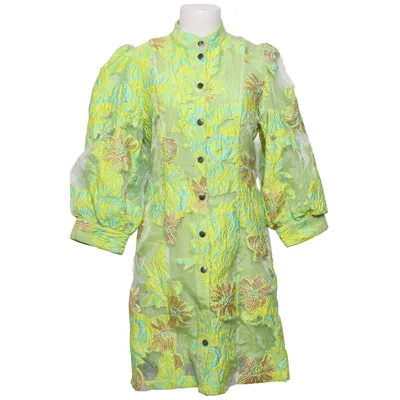 Klänning (Grön, Gul, Flerfärgad) från Bruuns Bazaar Nylon, Polyester, Viskos