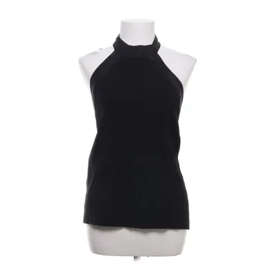 Halter neck top (Black) from Zara Cupro, Polyamide, Viscose