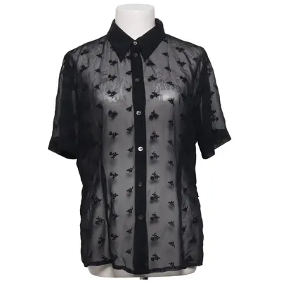 Korte mouwen shirt (Zwart) van Hirsch