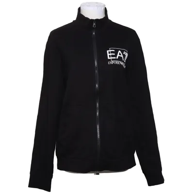 Huvtröja (Svart) från Emporio Armani Bomull, Elastan