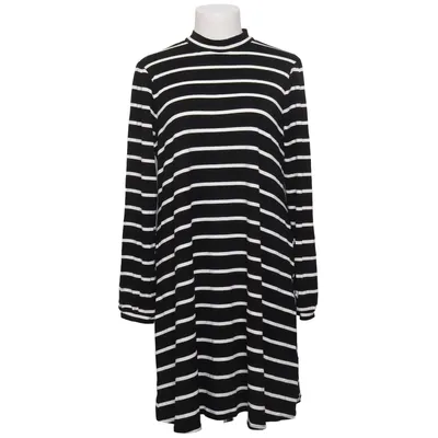 Dress (Black, White) from Dorothy Perkins Elastane, Viscose