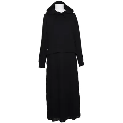 Hood dress (Black) from Heine Cotton, Elastane, Polyester
