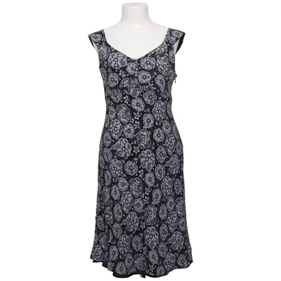 Robe (Noir, Blanc) de Ann Taylor Loft Polyester, Viscose