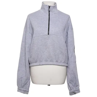 Sweatshirt (Grijs) van PrettyLittleThing Katoen, Polyester