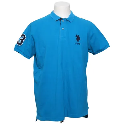 Poloshirt (Blauw) van U.S. Polo Assn. Katoen
