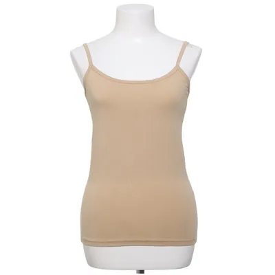 Linne (Beige, Blå) från Damen Bomull, Elastan