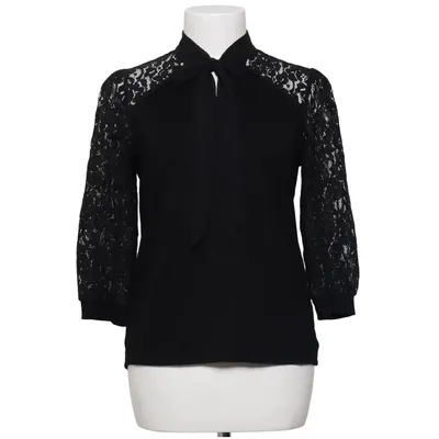 Pussy bow blouse (Black) from Vive Maria