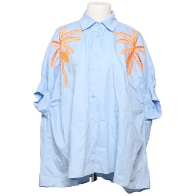 Kortärmad skjorta (Blå, Orange) från JS Millenium Bomull