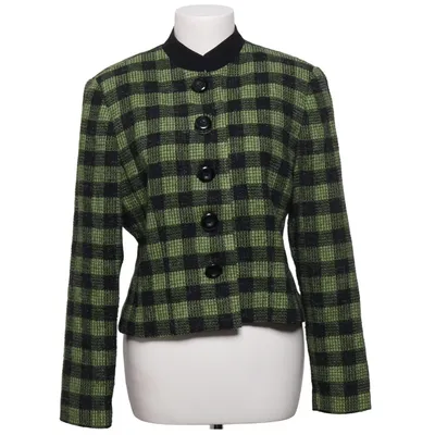 Blazer (Grøn, Sort) fra Kasper Acetat, Akryl, Bomuld, Polyamid, Polyester, Viscose, Uld