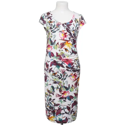 Robe (Blanc, Multicolore) de Micha Élasthane, Viscose