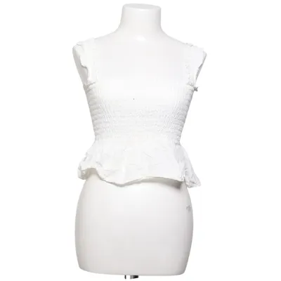 Linne (Vit) från Uniqlo Bomull, Elastan, Polyester