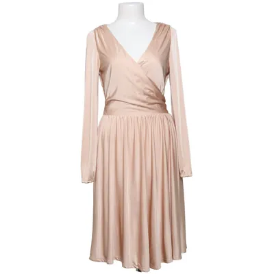 Robe portefeuille (Beige) de Halston Heritage Élasthane, Polyamide, Polyester