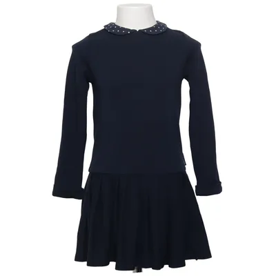 Dress (Gray) from Polarn O. Pyret Elastane, Polyester, Viscose