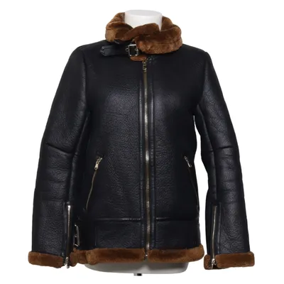 Shearlingjakke (Sort) fra Zara Woman Outerwear